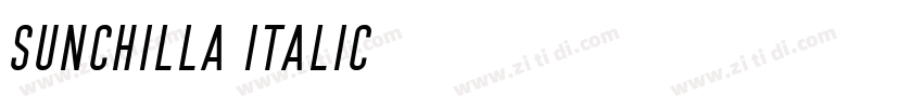 Sunchilla Italic字体转换 Sunchilla Italic字体转换